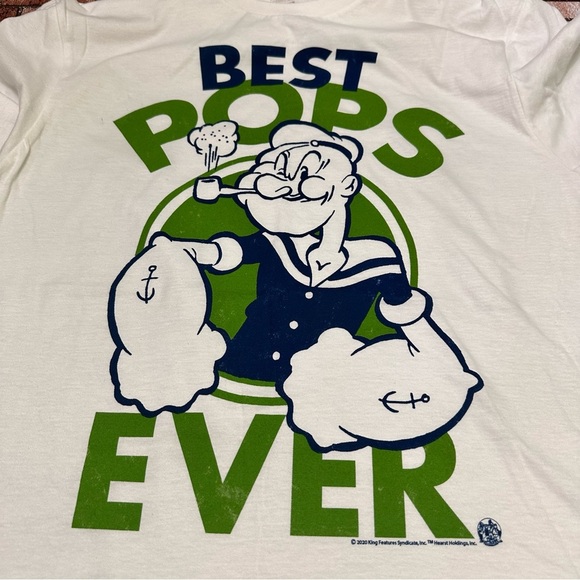 American Classics White Graphic Tee - Best Pops Ever size M - Picture 11 of 11